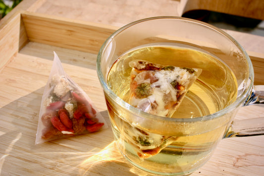 陳皮明目茶，配上甲級菊花、杞子、桂圓